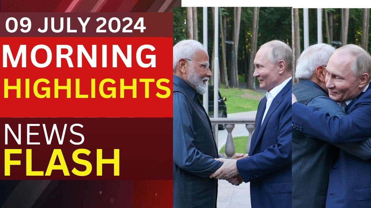 Headlines | PM Modi Meets Vladimir Putin in Russia | French Election Delivers Surprise Outcome