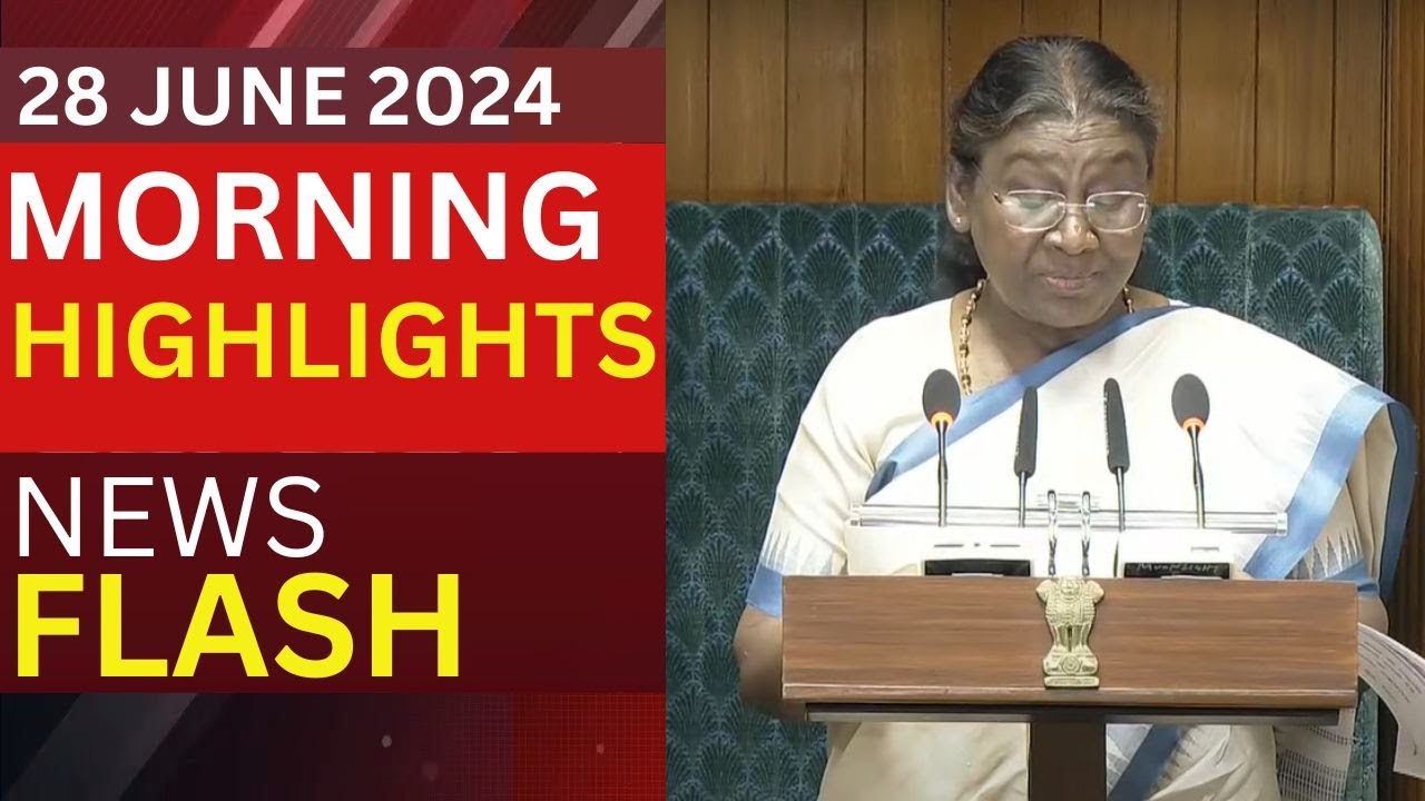 Headlines of the Day | Biden and Trump Set for 2024 Debate with New Rules | Continuous Rain in Delhi