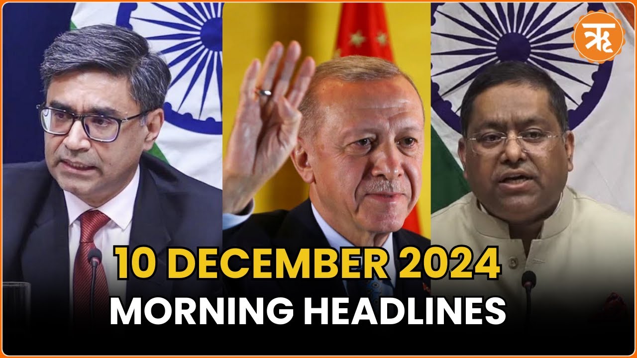 News Flash: Vikram Misri’s Dhaka Visit,Turkey Attacks Kurdish Area,India on Syria’s Situation & More