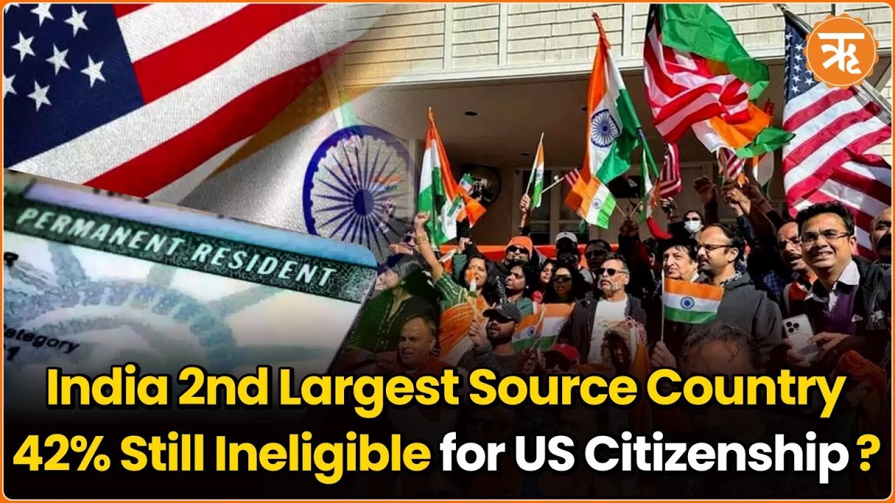 Despite Substantial Indian population in the US, 42% Still Ineligible for US Citizenship