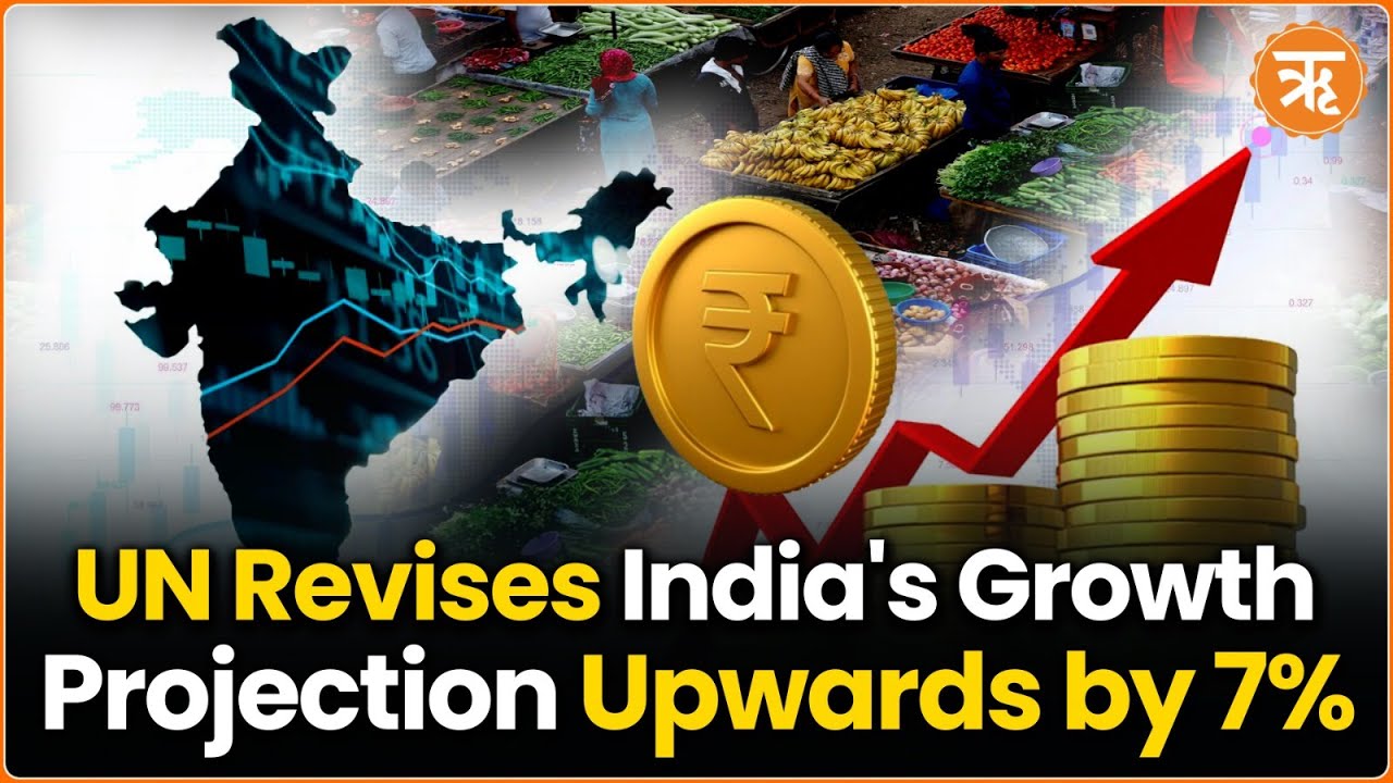 India’s Growth Forecast | Bharat To Grow At Nearly 6.9% in FY 2024-25, Says UN In Revised Forecast