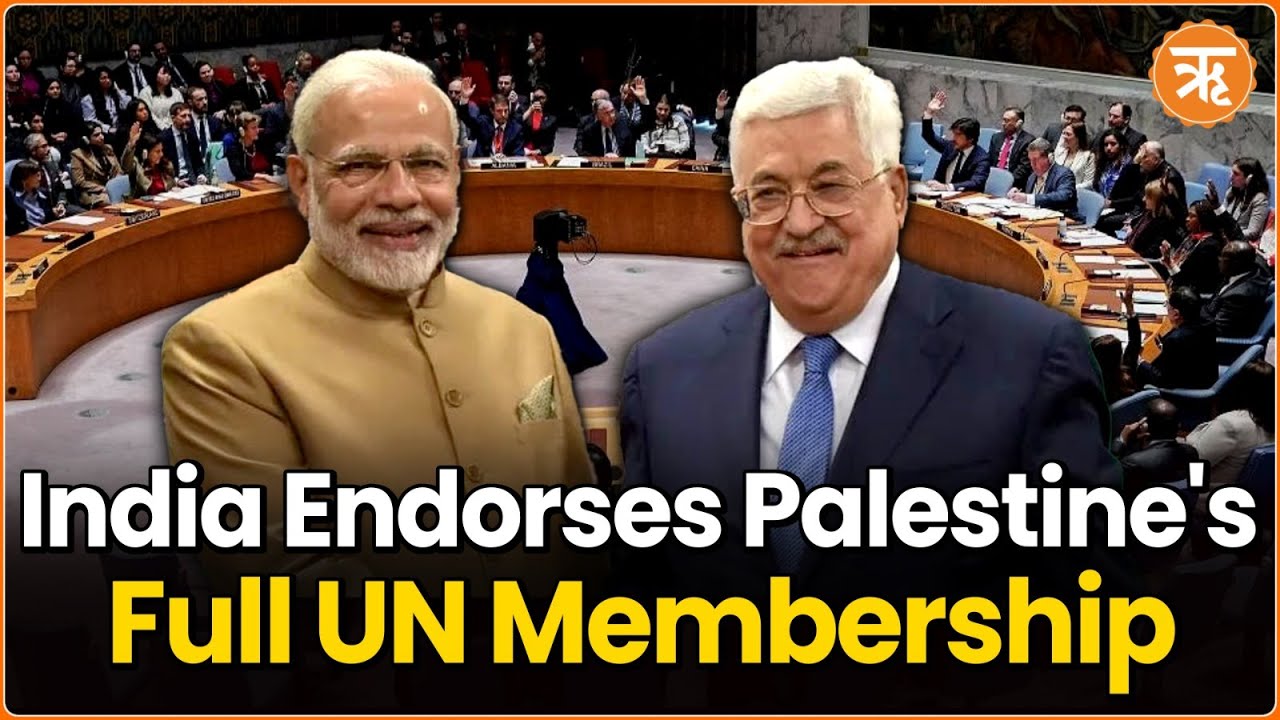 India Backs UN Resolution Supporting Palestine’s Full Membership| Israel Protests, Shreds UN Charter