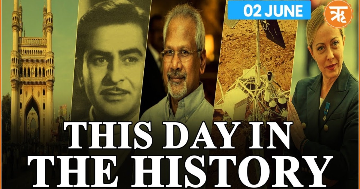 This Day in The History | Formation of Telangana: India’s 29th State | Italy’s Republic Day