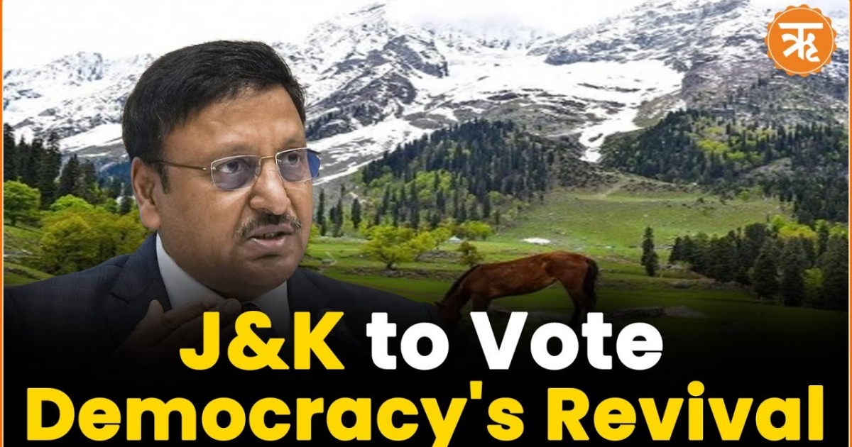 Jammu and Kashmir Set for Assembly Elections After Decade, Haryana Votes on October 1