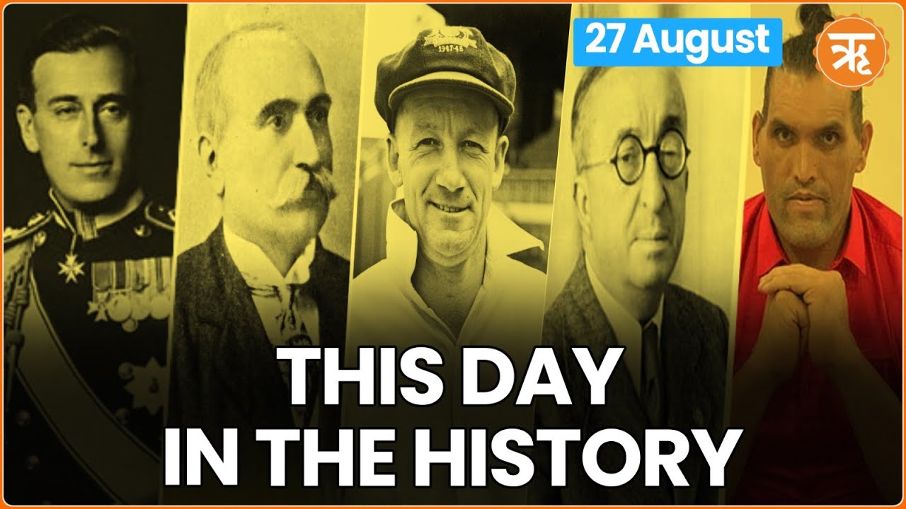 This Day in The History Lord Louis Mountbatten Assassinated in Ireland The Great Khali Born