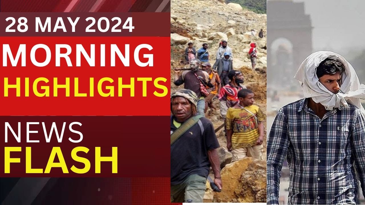 Headlines Today | Heat Relief in Central India | Papua New Guinea Requests International Help