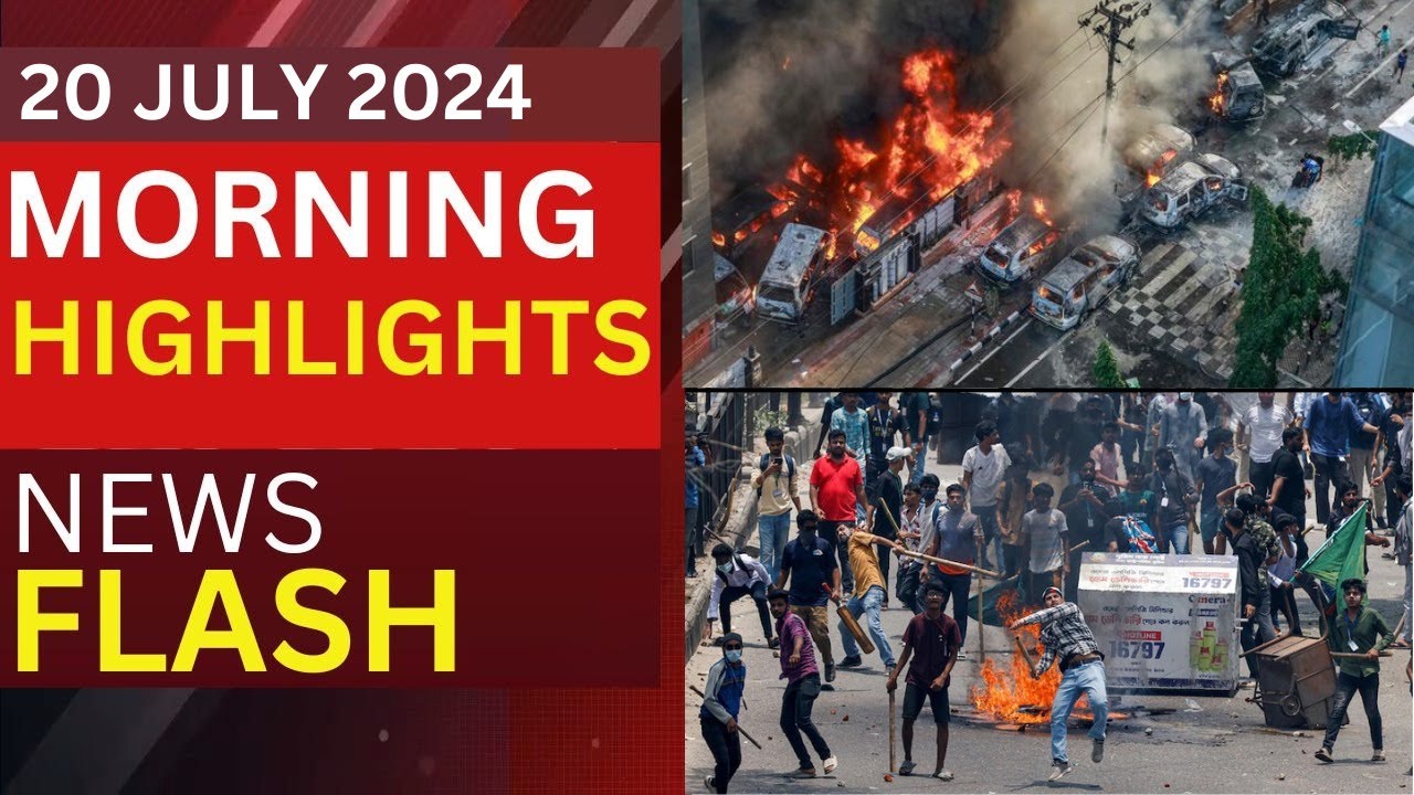 Headlines of the Day | As Bangladesh Reels Under Deadly Clashes, 245 Indians Return Home